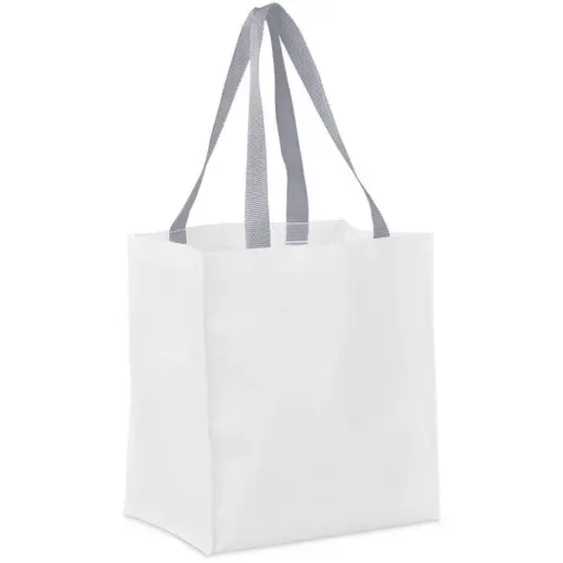 Hoppla Gateway Recycled PET Stitch-Bond Shopper Grey